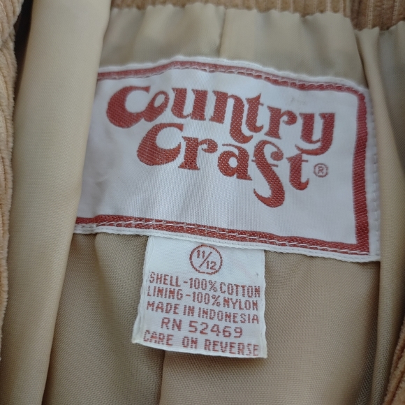 Country Craft 80s Corduroy Blazer - Picture 2 of 3